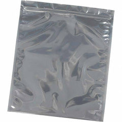 Made in USA - 6" Long x 4" Wide, 3 mil Thick, Self Seal Recloseable Zip Top Static Protection Bag - Transparent, Standard Grade - Industrial Tool & Supply
