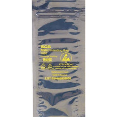 Made in USA - 16" Long x 8" Wide, 3.1 mil Thick, Self Seal Static Shield Bag - Transparent, Metal-In, Standard Grade - Industrial Tool & Supply