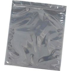 Made in USA - 10" Long x 8" Wide, 3 mil Thick, Self Seal Recloseable Zip Top Static Protection Bag - Transparent, Standard Grade - Industrial Tool & Supply