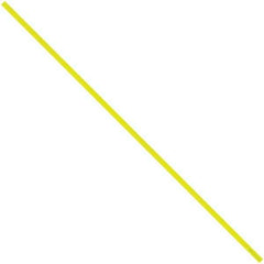 Made in USA - 7" Long, Bag Tie - Yellow - Industrial Tool & Supply
