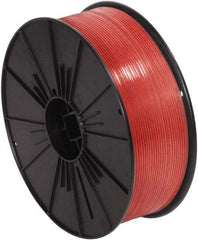 Made in USA - 7,000" Long, Bag Tie - Red - Industrial Tool & Supply