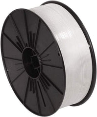 Made in USA - 7,000" Long, Bag Tie - White - Industrial Tool & Supply