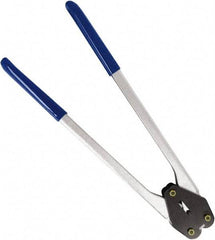 Made in USA - 5/8" Wide, Sealer - Seal Function, Use with Poly Strapping - Industrial Tool & Supply