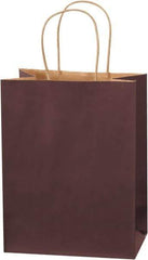 Made in USA - Kraft Grocery Bag - 8 x 4-1/2 x 10-1/4, Brown - Industrial Tool & Supply