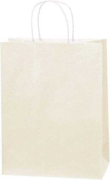 Made in USA - Kraft Grocery Bag - 10 x 5 x 13, French Vanilla - Industrial Tool & Supply