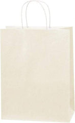 Made in USA - Kraft Grocery Bag - 10 x 5 x 13, French Vanilla - Industrial Tool & Supply