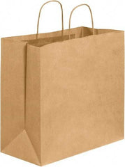 Made in USA - Kraft Grocery Bag - 13 x 7 x 13, Kraft - Industrial Tool & Supply