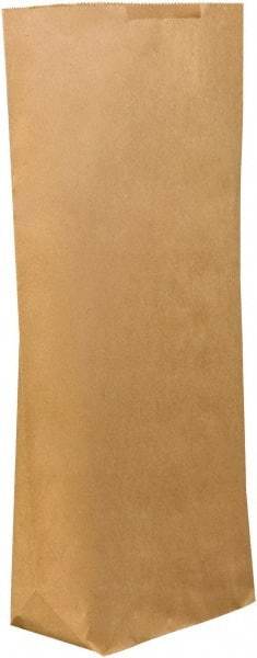 Made in USA - Kraft Grocery Bag - 17 x 6 x 29-1/2, Kraft - Industrial Tool & Supply