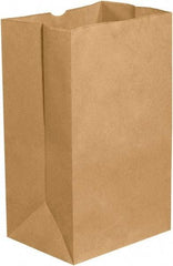 Made in USA - Kraft Grocery Bag - 8-1/4 x 5-15/16 x 13-3/8, Kraft - Industrial Tool & Supply