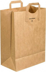 Made in USA - Kraft Grocery Bag - 12 x 7 x 17, Kraft - Industrial Tool & Supply