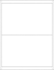 Made in USA - 100 Card Sleeves - 5 x 8" - Industrial Tool & Supply