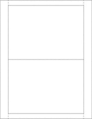 Made in USA - 100 Card Sleeves - 5 x 7" - Industrial Tool & Supply