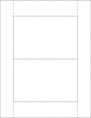 Made in USA - 100 Card Sleeves - 4 x 6" - Industrial Tool & Supply