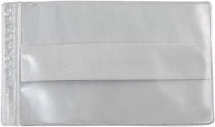 Superscan - 50 Piece Clear Vinyl Envelope - 3" High x 5" Wide - Industrial Tool & Supply