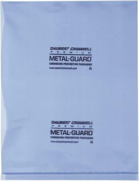 Made in USA - 9 x 12", 4 mil VCI Polybags - Blue - Industrial Tool & Supply