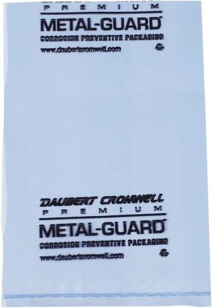 Made in USA - 4 x 6", 4 mil VCI Polybags - Blue - Industrial Tool & Supply