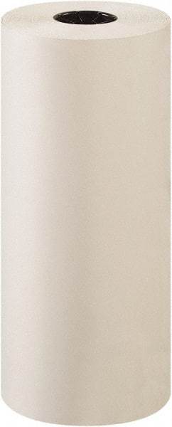 Value Collection - 1,440' Long x 20" Wide Roll of White Newsprint Paper - 30 Lb Paper Weight - Industrial Tool & Supply