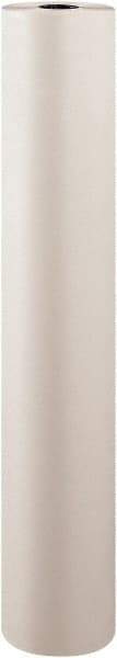 Value Collection - 1,440' Long x 48" Wide Roll of White Newsprint Paper - 30 Lb Paper Weight - Industrial Tool & Supply