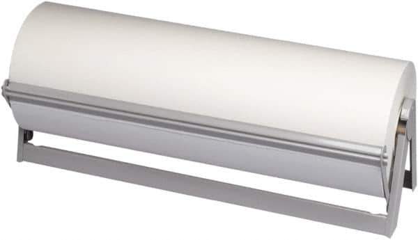 Value Collection - 1,440' Long x 15" Wide Roll of White Newsprint Paper - 30 Lb Paper Weight - Industrial Tool & Supply