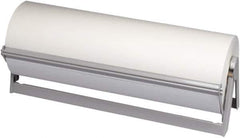 Value Collection - 1,440' Long x 15" Wide Roll of White Newsprint Paper - 30 Lb Paper Weight - Industrial Tool & Supply