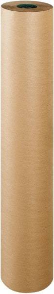 Made in USA - 600' Long x 48" Wide Roll of Kraft Paper with 10# Gloss Polyethylene - 50 Lb Paper Weight - Industrial Tool & Supply