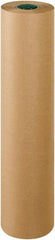Made in USA - 600' Long x 36" Wide Roll of Kraft Paper with 10# Gloss Polyethylene - 50 Lb Paper Weight - Industrial Tool & Supply