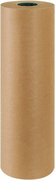 Made in USA - 600' Long x 24" Wide Roll of Kraft Paper with 10# Gloss Polyethylene - 50 Lb Paper Weight - Industrial Tool & Supply