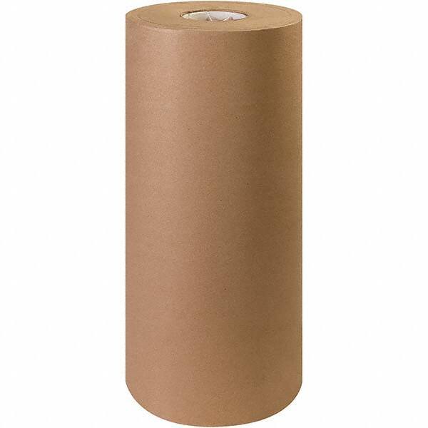 Made in USA - 720' Long x 20" Wide Roll of Recycled Kraft Paper - 50 Lb Paper Weight - Industrial Tool & Supply