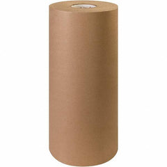 Made in USA - 720' Long x 20" Wide Roll of Recycled Kraft Paper - 50 Lb Paper Weight - Industrial Tool & Supply