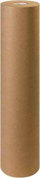 Made in USA - 900' Long x 40" Wide Roll of Recycled Kraft Paper - 40 Lb Paper Weight - Industrial Tool & Supply