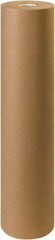 Made in USA - 600' Long x 40" Wide Roll of Recycled Kraft Paper - 60 Lb Paper Weight - Industrial Tool & Supply