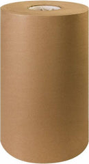 Made in USA - 900' Long x 15" Wide Roll of Recycled Kraft Paper - 40 Lb Paper Weight - Industrial Tool & Supply