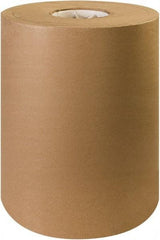 Made in USA - 600' Long x 12" Wide Roll of Recycled Kraft Paper - 60 Lb Paper Weight - Industrial Tool & Supply