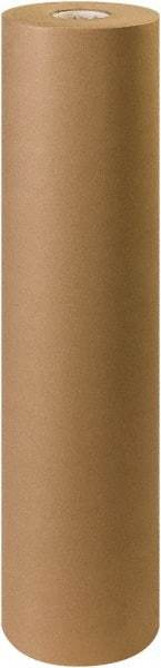 Made in USA - 600' Long x 36" Wide Roll of Recycled Kraft Paper - 60 Lb Paper Weight - Industrial Tool & Supply