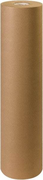 Made in USA - 1,200' Long x 36" Wide Roll of Recycled Kraft Paper - 30 Lb Paper Weight - Industrial Tool & Supply