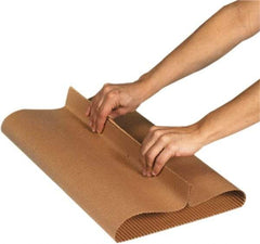 Made in USA - 200' Long x 30" Wide Roll of Singleface Corrugated - Industrial Tool & Supply