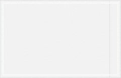 Value Collection - 500 Piece, 9" Long x 14" Wide, Packing List Envelope - Unprinted, Clear - Industrial Tool & Supply