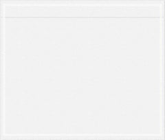 Value Collection - 1,000 Piece, 6-1/2" Long x 5-1/2" Wide, Packing List Envelope - Unprinted, Clear - Industrial Tool & Supply