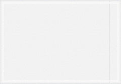 Value Collection - 1,000 Piece, 3-1/2" Long x 5" Wide, Packing List Envelope - Unprinted, Clear - Industrial Tool & Supply