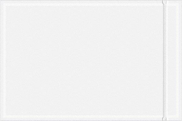 Value Collection - 1,000 Piece, 4" Long x 6" Wide, Packing List Envelope - Unprinted, Clear - Industrial Tool & Supply