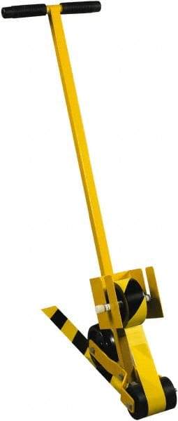 Value Collection - Safety Tape Dispensers For Use With: Vinyl Tape Color: Black; Yellow - Industrial Tool & Supply