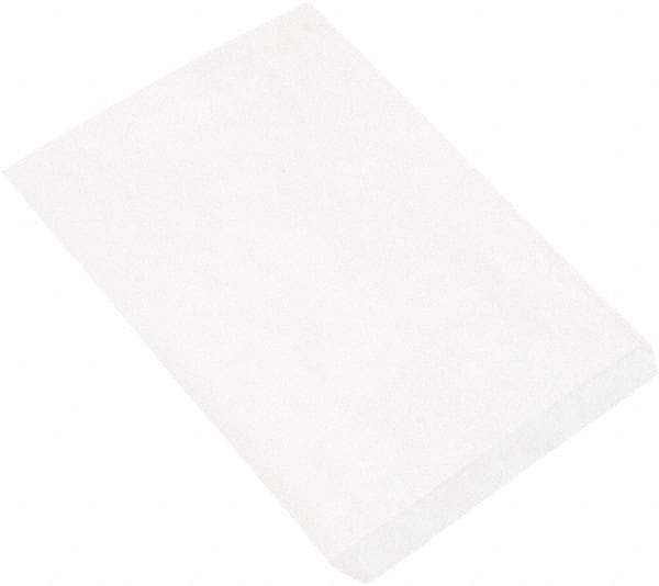 Made in USA - Kraft Grocery Bag - 10 x 13, White - Industrial Tool & Supply