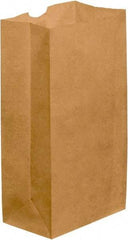 Made in USA - Kraft Grocery Bag - 6 x 3-5/8 x 11, Kraft - Industrial Tool & Supply