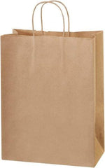 Made in USA - Kraft Grocery Bag - 10 x 5 x 13, Kraft - Industrial Tool & Supply