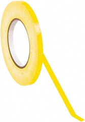 Value Collection - 180 Yd Long, Bag Tape - Yellow - Industrial Tool & Supply