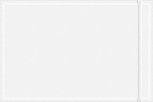Value Collection - 1,000 Piece, 6" Long x 9" Wide, Packing List Envelope - Unprinted, Clear - Industrial Tool & Supply