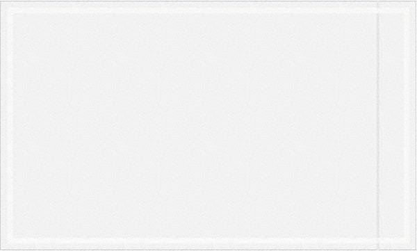 Value Collection - 1,000 Piece, 4-1/2" Long x 7-1/2" Wide, Packing List Envelope - Unprinted, Clear - Industrial Tool & Supply