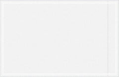 Value Collection - 1,000 Piece, 6-1/2" Long x 10" Wide, Packing List Envelope - Unprinted, Clear - Industrial Tool & Supply