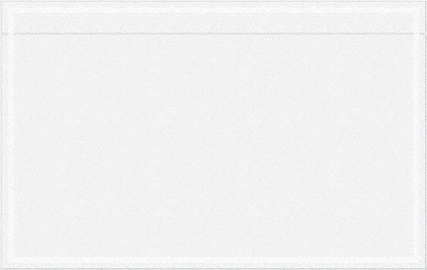 Value Collection - 1,000 Piece, 9-1/2" Long x 6" Wide, Packing List Envelope - Unprinted, Clear - Industrial Tool & Supply