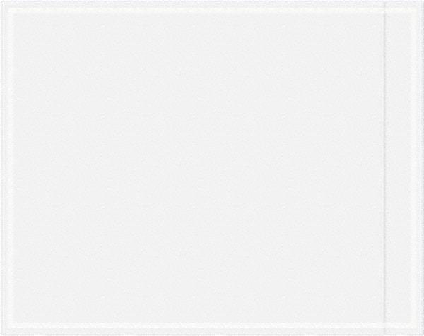 Value Collection - 500 Piece, 9-1/2" Long x 12" Wide, Packing List Envelope - Unprinted, Clear - Industrial Tool & Supply